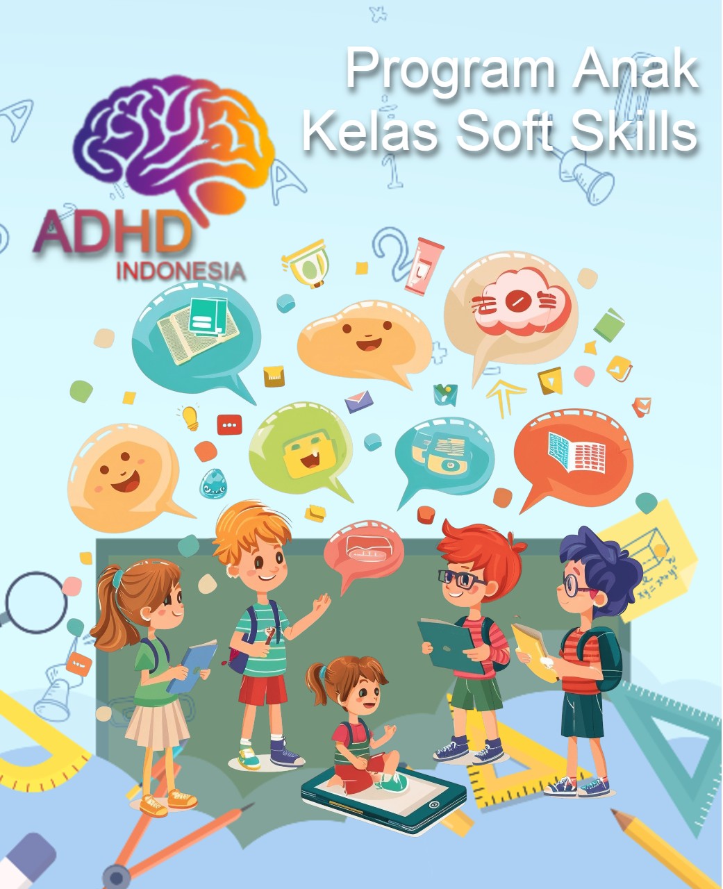 Program ADHD Indonesia Kabupaten Nagan Raya Kelas Soft Skills Anak ADHD